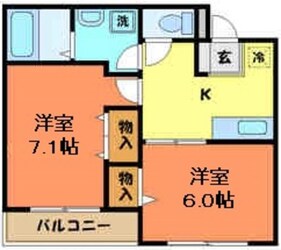 プリマヴェーラ狭間の物件間取画像